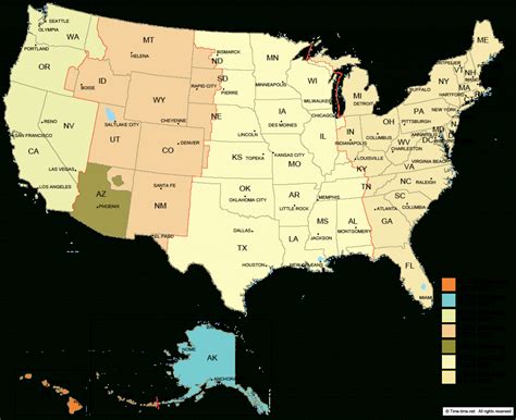 646 time zone|time zone by address.